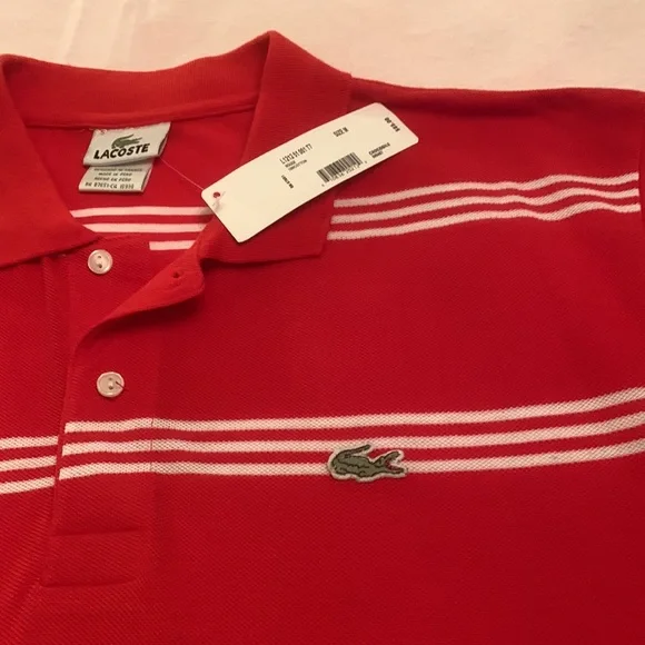 Brand new Lacoste men T-shirt Polo style with short sleeve. - Picture 3 of 4